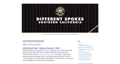 Desktop Screenshot of differentspokes.com